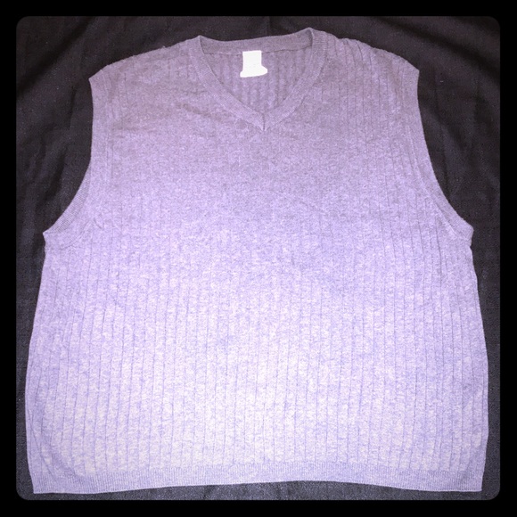 Men's Adidas Golf Ribbed Sweater Vest XL